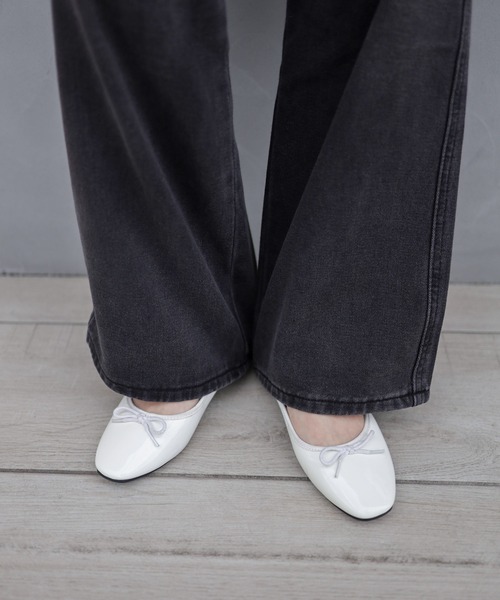 SESTO(セスト)の「生活防水。晴雨兼用バレエシューズ(レインシューズ・レディース・グレイッシュベージュ/ブラック系その他/シルバー/ブラック/ホワイト・23.5cm/24.5cm/25.5cm/23.0cm/24.0cm/22.0cm/22.5cm)」の20枚目の写真