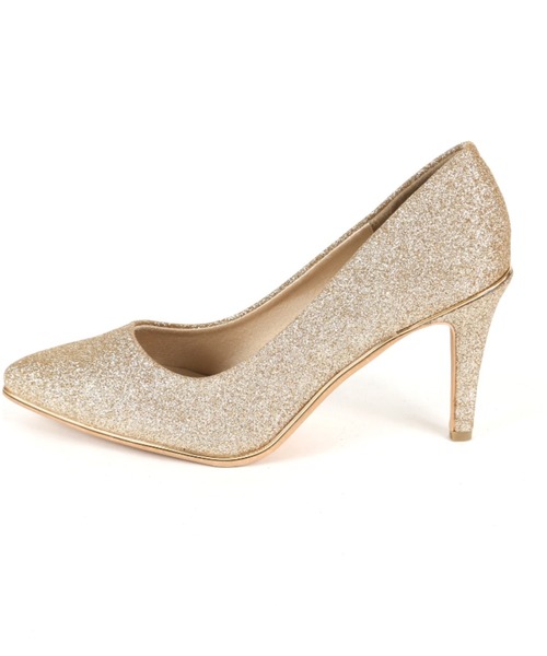 jurer（ジュレ）の「ピース付きグリッターパンプス（パンプス・レディース・ブラック×グレー/シルバー系その他5/ゴールド系その他4・LL/S/M/L）」の13枚目の写真