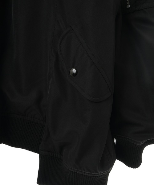 Candy Stripper（キャンディストリッパー）の「FREAK OUT MA-1（MA-1・レディース・レッド/ブラック/グレー・2）」の15枚目の写真