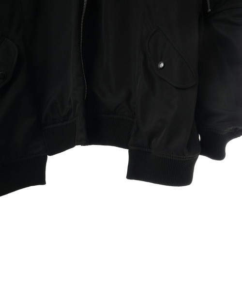 Candy Stripper（キャンディストリッパー）の「FREAK OUT MA-1（MA-1・レディース・レッド/ブラック/グレー・2）」の16枚目の写真