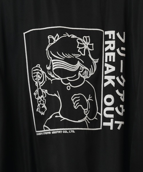 Candy Stripper（キャンディストリッパー）の「FREAK OUT MA-1（MA-1・レディース・レッド/ブラック/グレー・2）」の18枚目の写真