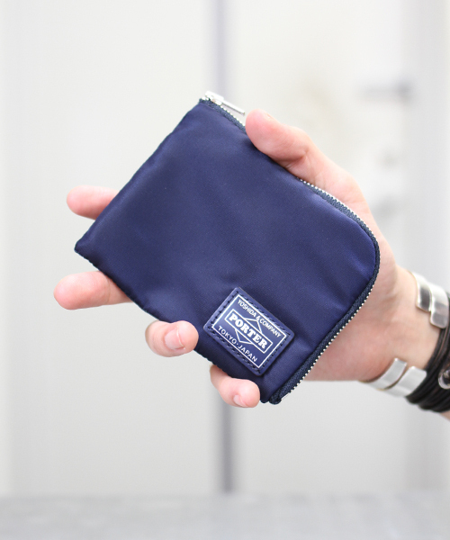 【定番 人気】PORTER/ポーター L字 ファスナー ウォレット ブランド コラボ 二つ折り財布