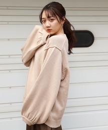 apres jour | 切り替えデザインビッグニット【ZOZOTOWN限定アイテム】(ニット/セーター)