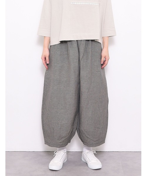 nop de nod（ノップドゥノッド）の「Pomme リネンレーヨンサルエル