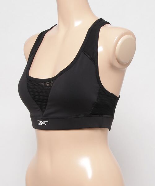 Reebok(リーボック)の「 ヒーロー ミディアムインパクト レーサー ブラ / Hero Medium-Impact Racer Bra(スポーツブラ・レディース・ブラック/アクア/ブルー・SMALL/XX-LARGE/MEDIUM/LARGE/X-LARGE)」の9枚目の写真