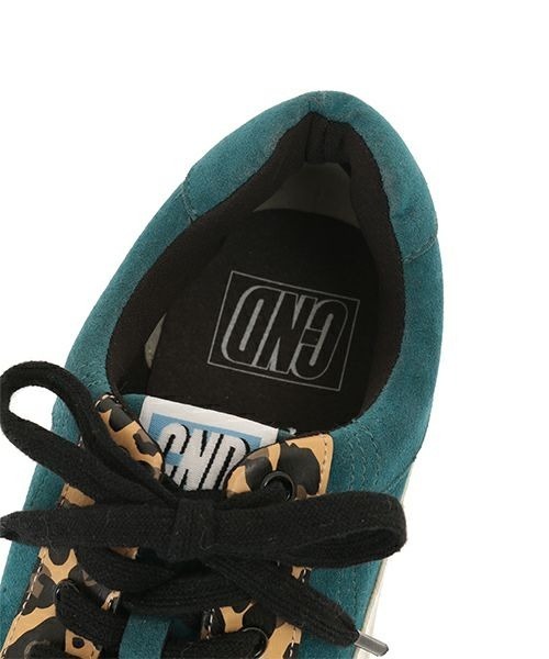 Candy Stripper（キャンディストリッパー）の「LEOPARD SWITCHED スニーカー（スニーカー・レディース・ブラック/ベージュ/ブルー/ピンク・S/M/L）」の8枚目の写真