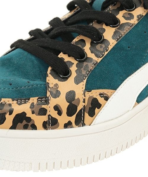 Candy Stripper（キャンディストリッパー）の「LEOPARD SWITCHED スニーカー（スニーカー・レディース・ブラック/ベージュ/ブルー/ピンク・S/M/L）」の9枚目の写真
