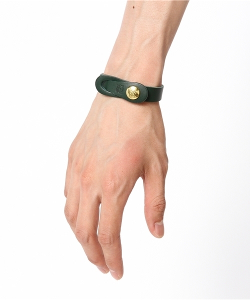 IL BISONTE（イルビゾンテ）の「IL BISONTE / ORIGINAL LEATHER / BRACELET（ブレスレット・レディース・ダークブラウン/ナチュラル/ライトブラウン/レッド/ブラック/オレンジ/グリーン/グレー/オリーブ/レンガ/ネイビー/その他1/ホワイト・1/2）」の22枚目の写真