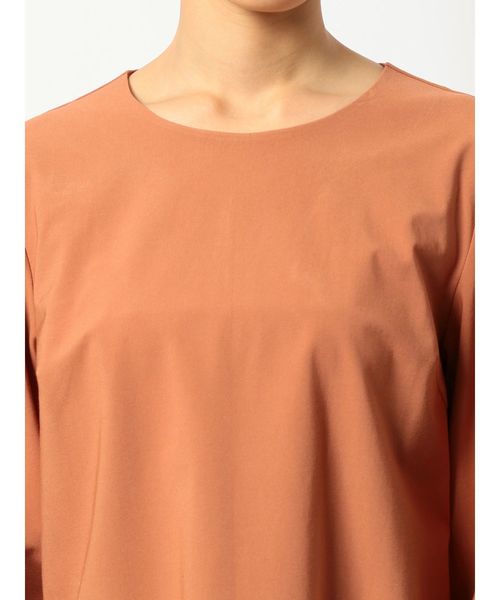 dazzlin（ダズリン）の「ボリュームスリーブプルオーバー（Tシャツ/カットソー・レディース・ブラウン/アイボリー/ミント・FREE）」の9枚目の写真