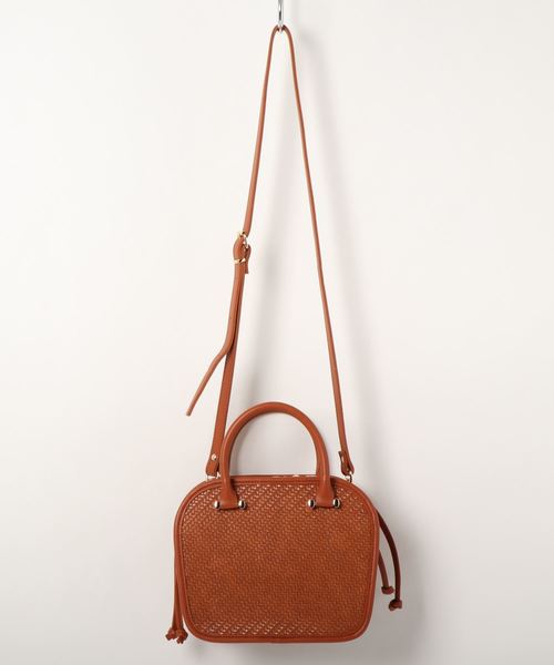 flower（フラワー）の「サマーミニボストン（ハンドバッグ・レディース・ブラック/ブラウン・FREE）」の9枚目の写真