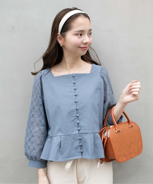 flower（フラワー）の「サマーミニボストン（ハンドバッグ・レディース・ブラック/ブラウン・FREE）」の6枚目の写真