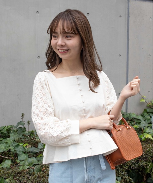 flower（フラワー）の「サマーミニボストン（ハンドバッグ・レディース・ブラック/ブラウン・FREE）」の7枚目の写真