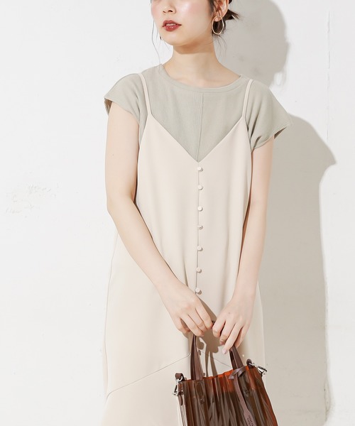 natural couture(ナチュラルクチュール)の「しっかりリブホックがポイントプルオーバー(Tシャツ/カットソー・レディース・ブラック/ベージュ/ブルー/アイボリー/ミント・FREE)」の7枚目の写真