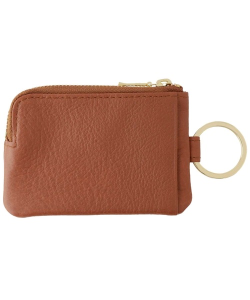 GEORGE'S(ジョージズ)の「牛革キーポーチ ミニ(キーケース/キーアクセサリー・レディース・ライトグレー/ブラック/ネイビー/ブルー系その他/キャメル/チャコールグレー/ミント・FREE)」の16枚目の写真