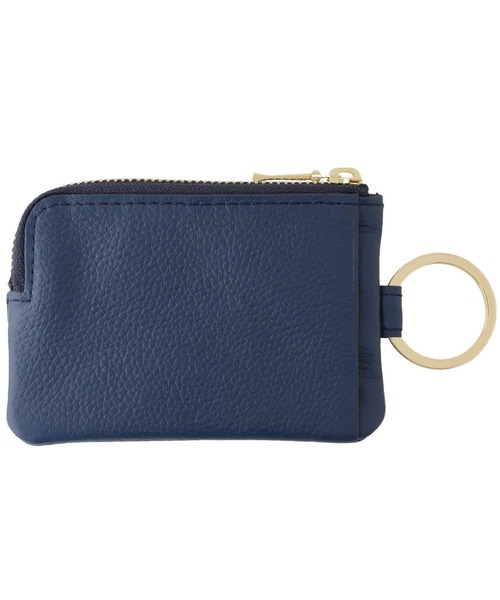 GEORGE'S(ジョージズ)の「牛革キーポーチ ミニ(キーケース/キーアクセサリー・レディース・ライトグレー/ブラック/ネイビー/ブルー系その他/キャメル/チャコールグレー/ミント・FREE)」の12枚目の写真