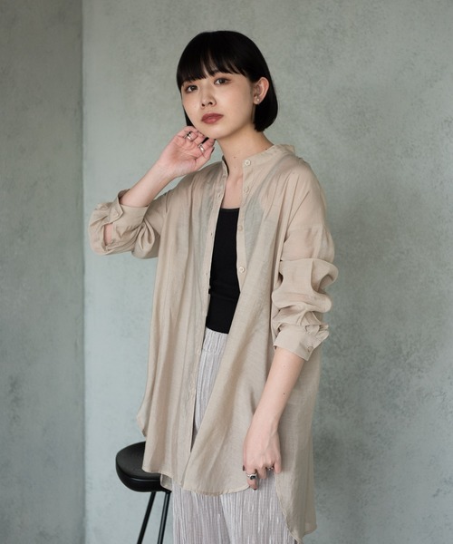 Aunt Marie's（アントマリーズ）の「【カップ付き】バックオープンキャミソール/AUNT MARIE'S（キャミソール・レディース・ブラック/ナチュラル/カーキ/ダークブラウン・FREE）」の10枚目の写真