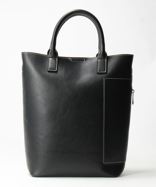 BEAUTY&YOUTH UNITED ARROWS（ビューティーアンドユースユナイテッドアローズ）の「BY ステッチビッグショルダーバッグ -2WAY- о（トートバッグ・レディース・オレンジ系その他/ブラック・FREE）」の11枚目の写真