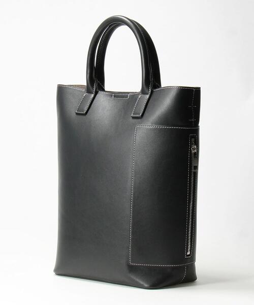 BEAUTY&YOUTH UNITED ARROWS（ビューティーアンドユースユナイテッドアローズ）の「BY ステッチビッグショルダーバッグ -2WAY- о（トートバッグ・レディース・オレンジ系その他/ブラック・FREE）」の10枚目の写真