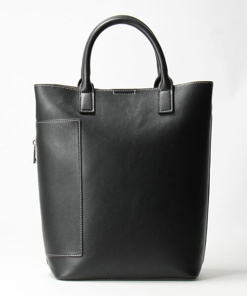 BEAUTY&YOUTH UNITED ARROWS（ビューティーアンドユースユナイテッドアローズ）の「BY ステッチビッグショルダーバッグ -2WAY- о（トートバッグ・レディース・オレンジ系その他/ブラック・FREE）」の9枚目の写真