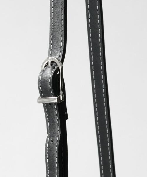 BEAUTY&YOUTH UNITED ARROWS（ビューティーアンドユースユナイテッドアローズ）の「BY ステッチビッグショルダーバッグ -2WAY- о（トートバッグ・レディース・オレンジ系その他/ブラック・FREE）」の7枚目の写真