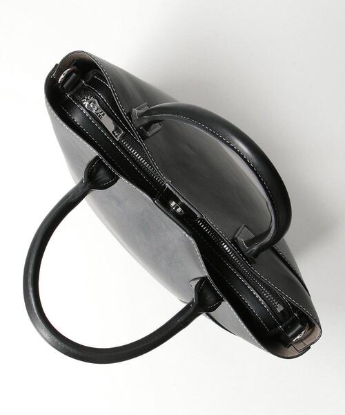 BEAUTY&YOUTH UNITED ARROWS（ビューティーアンドユースユナイテッドアローズ）の「BY ステッチビッグショルダーバッグ -2WAY- о（トートバッグ・レディース・オレンジ系その他/ブラック・FREE）」の4枚目の写真