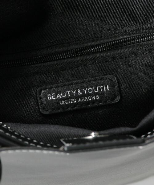 BEAUTY&YOUTH UNITED ARROWS（ビューティーアンドユースユナイテッドアローズ）の「BY ステッチビッグショルダーバッグ -2WAY- о（トートバッグ・レディース・オレンジ系その他/ブラック・FREE）」の17枚目の写真