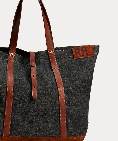 【美品】RRL ダブルアールエル デニム トートバッグ RRL ダブルアールエル 世界限定200点 リミテッドエディション
