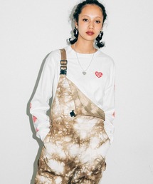 X-girl | HEART LOGO L/S TEE(Tシャツ/カットソー)