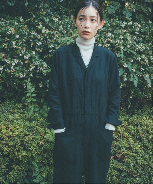 YURIE A.× Spick & Span ミリタリーオーバーオール YURIE A.× Spick & Span】ミリタリーオーバーオール◇