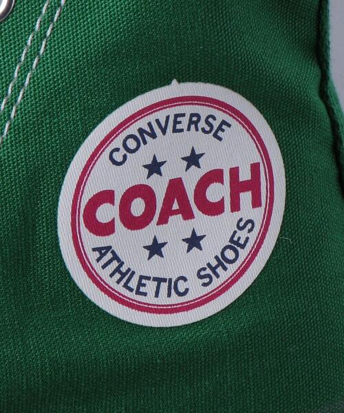 CONVERSE ADDICT（コンバースアディクト）の「【WOMENS】＜CONVERSE ADDICT（コンバース アディクト）＞COACH CANVAS HI スニーカー ■■■（スニーカー・レディース・オフホワイト/ブラック/ケリー/パープル・5/6/5h/4h/6h）」の11枚目の写真