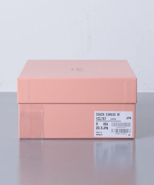 CONVERSE ADDICT（コンバースアディクト）の「【WOMENS】＜CONVERSE ADDICT（コンバース アディクト）＞COACH CANVAS HI スニーカー ■■■（スニーカー・レディース・オフホワイト/ブラック/ケリー/パープル・5/6/5h/4h/6h）」の13枚目の写真