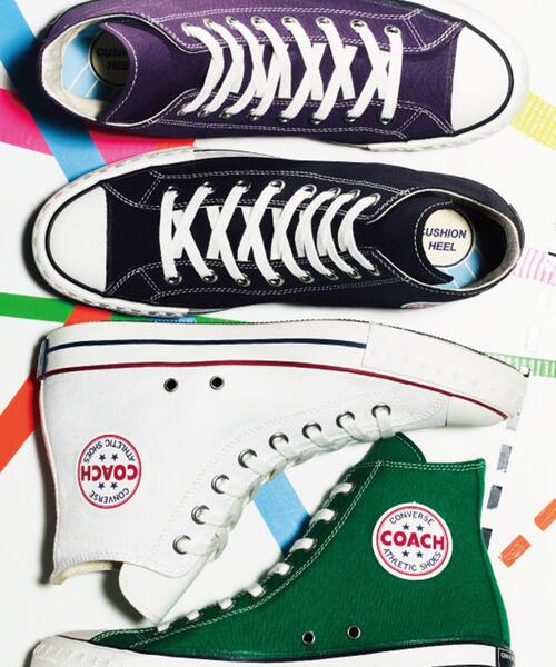 CONVERSE ADDICT（コンバースアディクト）の「【WOMENS】＜CONVERSE ADDICT（コンバース アディクト）＞COACH CANVAS HI スニーカー ■■■（スニーカー・レディース・オフホワイト/ブラック/ケリー/パープル・5/6/5h/4h/6h）」の20枚目の写真
