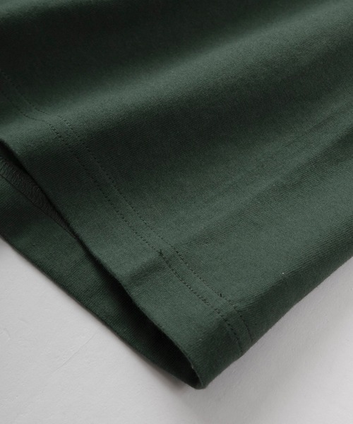 HANES（ヘインズ）の「【0】【Hanes/ヘインズ】 BEEFY-T 1P ポケットTシャツ（Tシャツ/カットソー・メンズ・グレー/ブラック/ホワイト/ネイビー/オリーブ/レッド/グリーン・M/L/XL/S）」の19枚目の写真