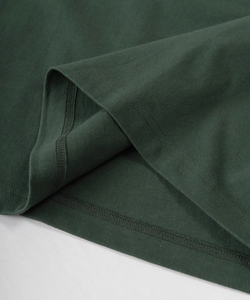 HANES（ヘインズ）の「【0】【Hanes/ヘインズ】 BEEFY-T 1P ポケットTシャツ（Tシャツ/カットソー・メンズ・グレー/ブラック/ホワイト/ネイビー/オリーブ/レッド/グリーン・M/L/XL/S）」の18枚目の写真