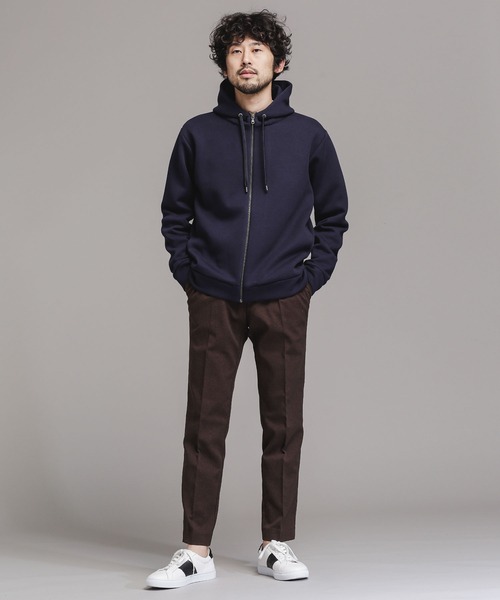 【S.S】BRIEFING × nano universe パーカー M WEB限定/テックダンボールサイドジップパーカー(505847420