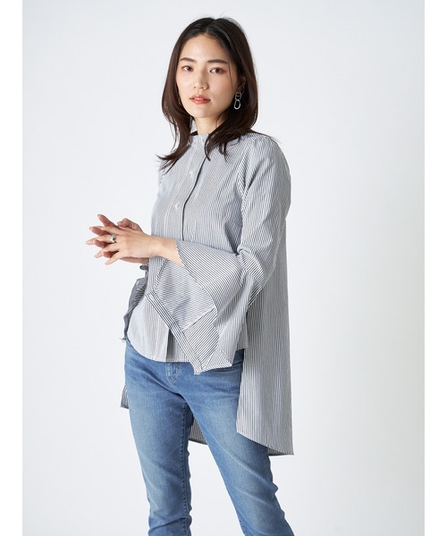 DRWCYS - DRWCYS ロングシャツ DRWCYS（ドロシーズ）の「バックロングテールシャツ（シャツ