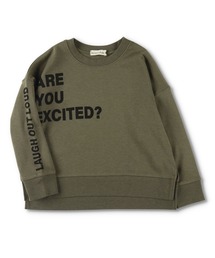 BRANSHES | 裾スリットロゴトレーナー(スウェット)