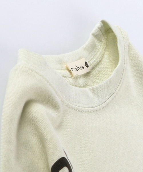 BRANSHES(ブランシェス)の「裾スリットロゴトレーナー(スウェット・キッズ・ブラック/アイボリー/カーキ・110cm/120cm/140cm/130cm/100cm)」の11枚目の写真