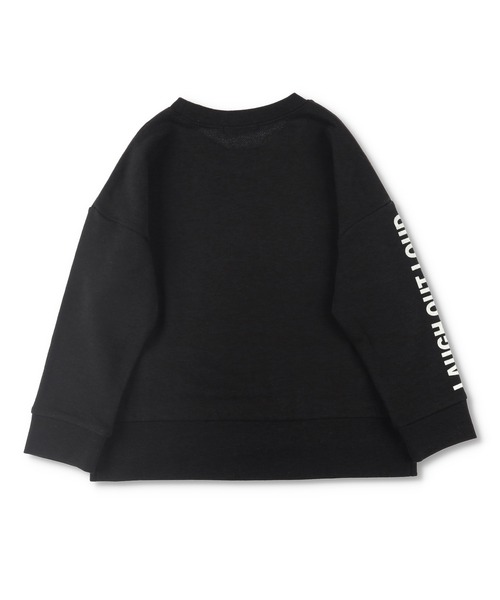 BRANSHES(ブランシェス)の「裾スリットロゴトレーナー(スウェット・キッズ・ブラック/アイボリー/カーキ・110cm/120cm/140cm/130cm/100cm)」の14枚目の写真