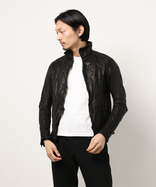 CIVILIZED（シヴィライズド）の「LEATHER TRACK JKT（ライダース