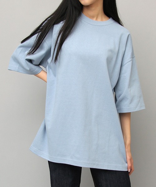 United Athle（ユナイテッドアスレ）の「9.1オンス マグナムウェイト ビッグシルエットTシャツ（Tシャツ/カットソー・メンズ・ホワイト/カーキ/ブルー/ナチュラル/ブラック/グレー/グリーン/ブラック系その他/ブルー系その他/ネイビー・M/L/XL）」の15枚目の写真