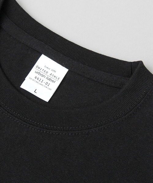 United Athle（ユナイテッドアスレ）の「9.1オンス マグナムウェイト ビッグシルエットTシャツ（Tシャツ/カットソー・メンズ・ホワイト/カーキ/ブルー/ナチュラル/ブラック/グレー/グリーン/ブラック系その他/ブルー系その他/ネイビー・M/L/XL）」の16枚目の写真