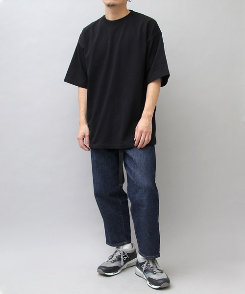 United Athle（ユナイテッドアスレ）の「9.1オンス マグナムウェイト ビッグシルエットTシャツ（Tシャツ/カットソー・メンズ・ホワイト/カーキ/ブルー/ナチュラル/ブラック/グレー/グリーン/ブラック系その他/ブルー系その他/ネイビー・M/L/XL）」の20枚目の写真