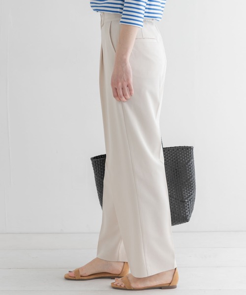 URBAN RESEARCH Sonny Label（アーバンリサーチサニーレーベル）の「セミワイドカラータックパンツ（その他パンツ・レディース・アイボリー/ピンク系その他/ミント・36/38）」の22枚目の写真