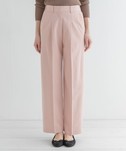 URBAN RESEARCH Sonny Label（アーバンリサーチサニーレーベル）の「セミワイドカラータックパンツ（その他パンツ・レディース・アイボリー/ピンク系その他/ミント・36/38）」の15枚目の写真