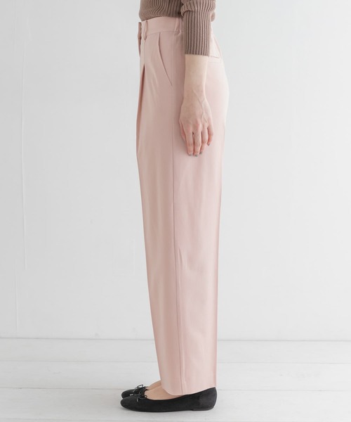 URBAN RESEARCH Sonny Label（アーバンリサーチサニーレーベル）の「セミワイドカラータックパンツ（その他パンツ・レディース・アイボリー/ピンク系その他/ミント・36/38）」の14枚目の写真
