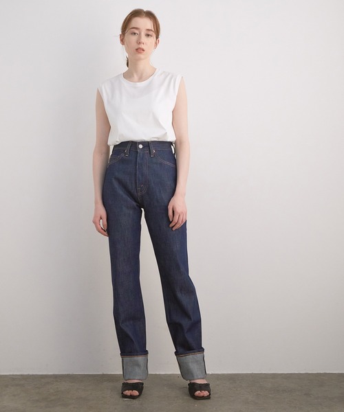 MADEMOISELLE ROPE'（マドモアゼル ロペ）の「【LEVI'S(R) VINTAGE CLOTHING】リーバイス　701 ジーンズ（デニムパンツ・レディース・ネイビー・34/36/38）」の16枚目の写真