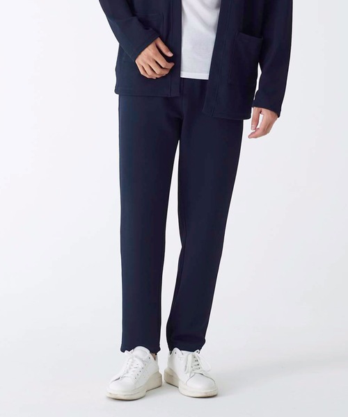 Blue Standard (ブルースタンダード)の「【BLUE STANDARD】ドライワッフルイージーパンツ ツーマイル/ルームウエアにもおすすめ 制菌/防臭加工 速乾性 セットアップ対応アイテム(スウェットパンツ・メンズ・ブラック/ネイビー/杢グレー・MEDIUM/LARGE/X-LARGE)」の1枚目の写真