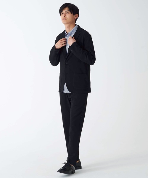 Blue Standard (ブルースタンダード)の「【BLUE STANDARD】ドライワッフルイージーパンツ ツーマイル/ルームウエアにもおすすめ 制菌/防臭加工 速乾性 セットアップ対応アイテム(スウェットパンツ・メンズ・ブラック/ネイビー/杢グレー・MEDIUM/LARGE/X-LARGE)」の6枚目の写真
