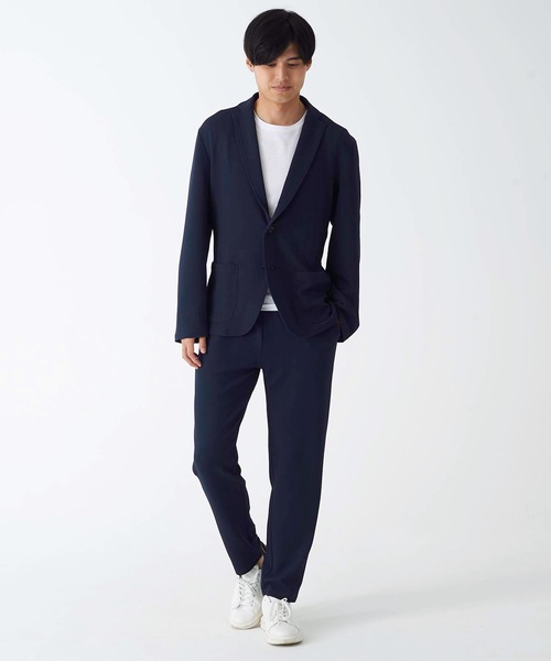 Blue Standard (ブルースタンダード)の「【BLUE STANDARD】ドライワッフルイージーパンツ ツーマイル/ルームウエアにもおすすめ 制菌/防臭加工 速乾性 セットアップ対応アイテム(スウェットパンツ・メンズ・ブラック/ネイビー/杢グレー・MEDIUM/LARGE/X-LARGE)」の15枚目の写真